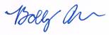 A close-up of a signature
Description automatically generated
